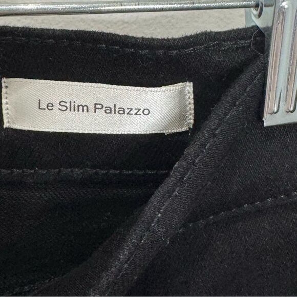 NWT FRAME Le Slim Palazzo in Black - Picture 15 of 16